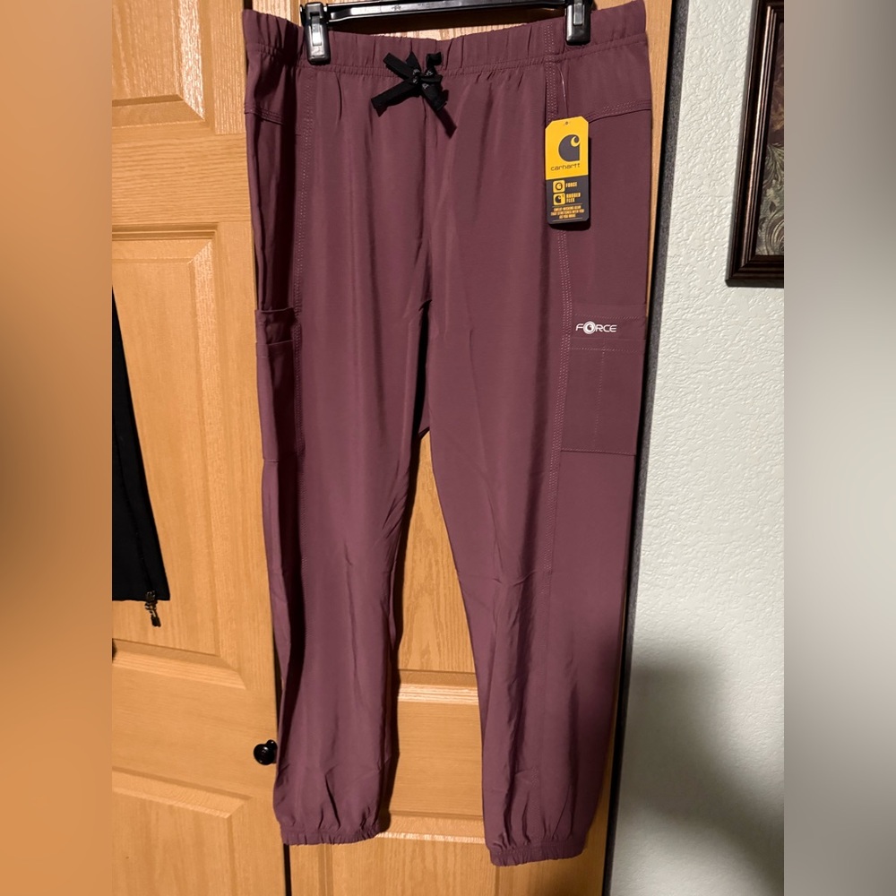 Carhart force  scrub pants L  mauve